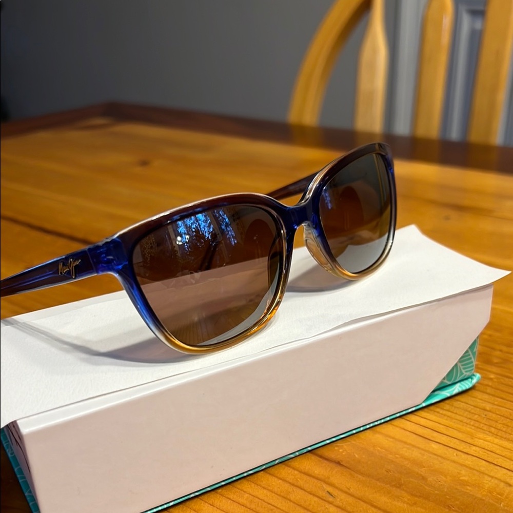Maui Jim Blue Gradient Sunglasses